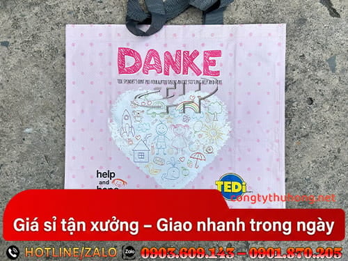 Túi PP dệt Túi PP dệt có quai xách