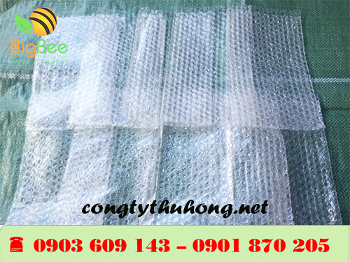 Xốp bóng khí được gia công thành các túi xốp khí