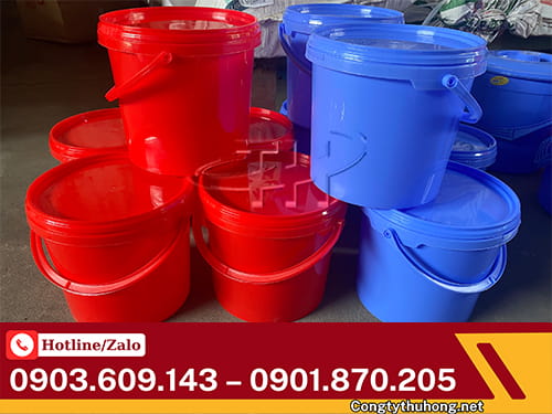 Xô nhựa có quai xách Xô nhựa có quai
