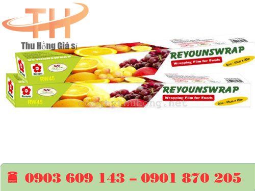 Cuộn màng bọc thực phẩm Reyouns khổ 45cm * 20m