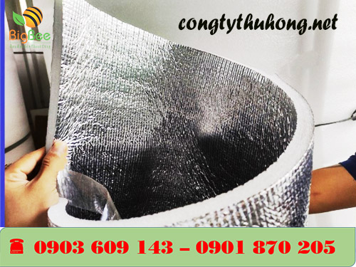 Xốp cách nhiệt foam 2 mặt bạc không keo