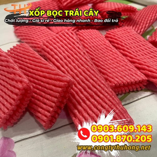 Xốp bọc dưa lưới đỏ Xốp bọc dưa lưới đỏ
