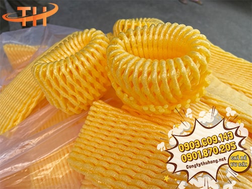 Xốp bọc trái cây màu cam Xốp bọc trái cây cam giá rẻ