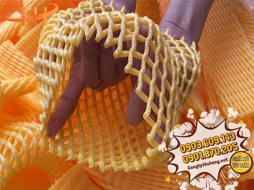 Xốp bọc trái cây màu cam Xốp bọc trái cây cam