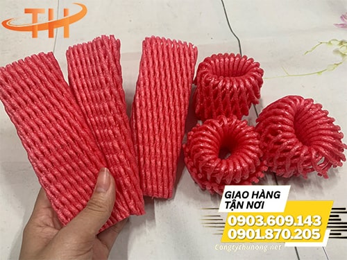 Xốp bọc trái cây màu đỏ Xốp bọc trái cây giá rẻ TPHCM