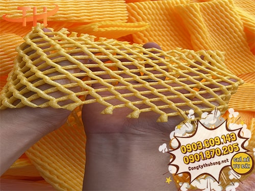 Xốp bọc trái cây màu cam Xốp bọc trái cây màu cam