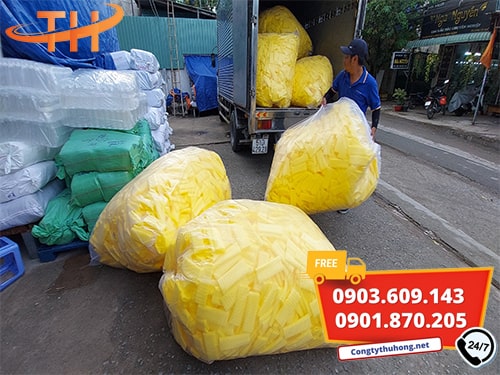 Xốp bọc trái cây màu vàng Xốp bọc trái cây màu vàng giá rẻ