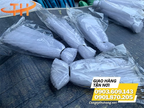 Xốp bọc ổi trắng 15cm Xốp bọc trái cây trắng 15cm