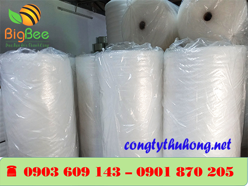 Cuộn xốp nổ kích thước 1m4 tại kho công ty