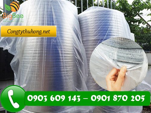 Xốp cách nhiệt 1 mặt bạc 2li x 150m