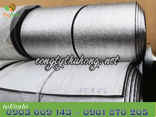 Xốp foam cách nhiệt 2 mặt tráng bạc