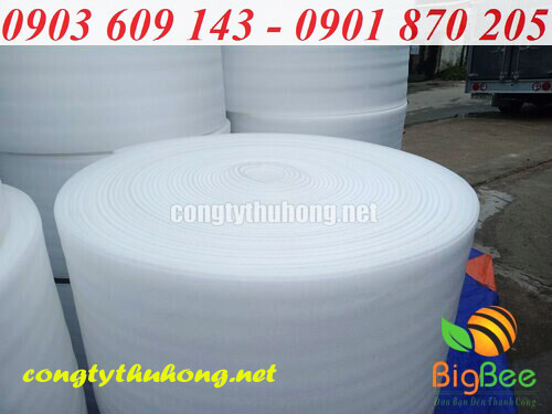 Cuộn xốp foam dày 10ly khổ rộng 1m4 tại xưởng
