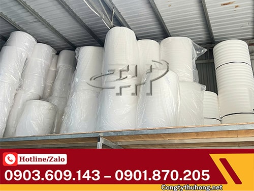cuộn xốp foam Xốp foam cuộn nhẹ, giá rẻ