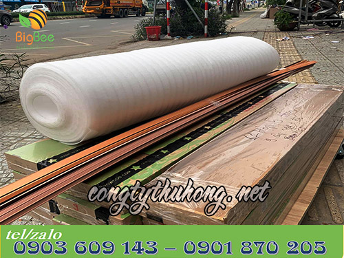 Xốp foam Thu Hồng luôn đồng hành cùng cty thi công sàn gỗ