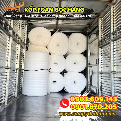 Xốp foam PE đen giá rẻ Xốp foam PE đen giá rẻ