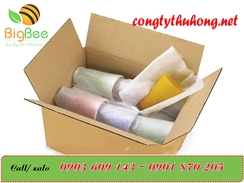 Sử dụng xốp foam mỏng bọc quấn hàng dễ vỡ