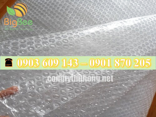 Các hạt bóng khí căng tạo sự đàn hồi cho hàng hóa