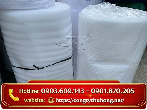 Xốp PE foam Xốp PE foam dạng cuộn