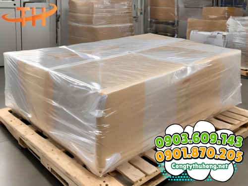 Màng pe quấn pallet Xưởng sản xuất màng pe giá cạnh tranh
