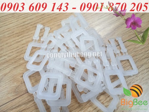 bọ đai nhựa màu trắng đục