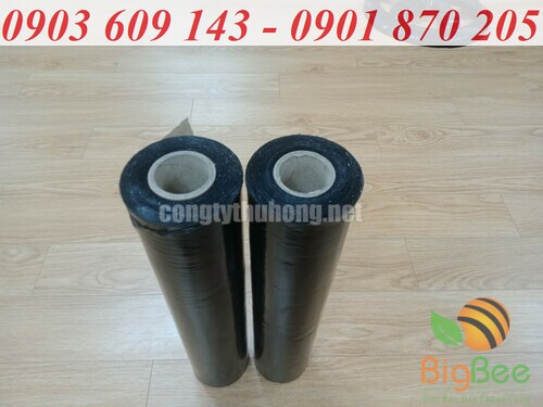 Màng PE đen 50cm lõi 200gr