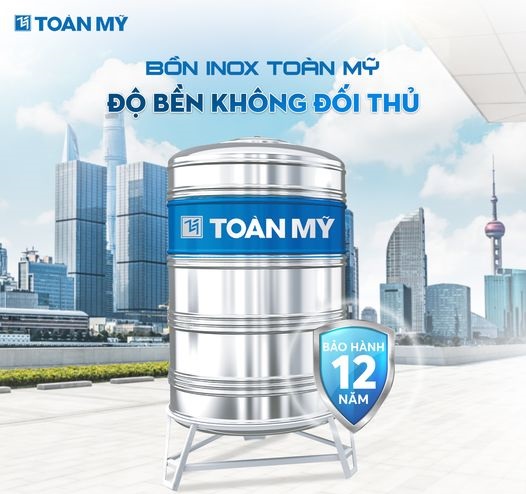 BỒN NƯỚC INOX TOÀN MỸ