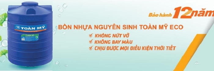 Giới thiệu bồn nước Toàn Mỹ Giới thiệu bồn nước Toàn Mỹ