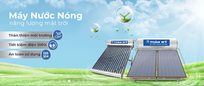 Máy nước nóng năng lượng mặt trời Toàn Mỹ  Máy nước nóng năng lượng mặt trời Toàn Mỹ