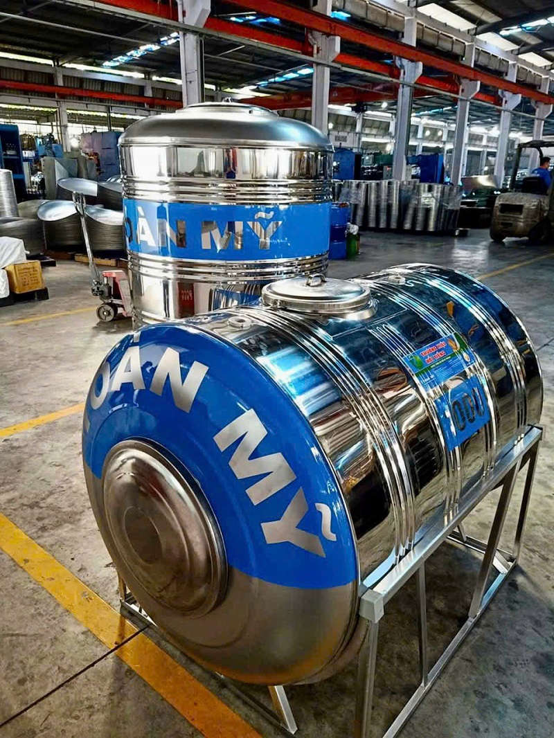 Bồn inox Toàn Mỹ 1000L Đứng và Ngang Bồn inox Toàn Mỹ 1000L Đứng và Ngang