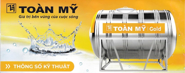 Bồn nước inox Toàn Mỹ Gold Bồn nước inox Toàn Mỹ Gold