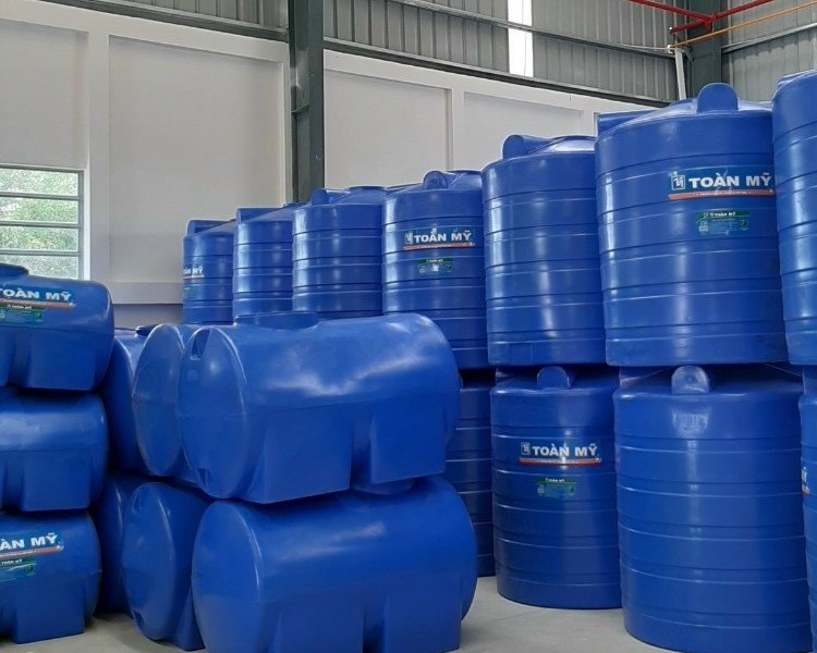 Bồn nước nhựa Toàn Mỹ tại kho Hồ Chí Minh Bồn nước nhựa Toàn Mỹ tại kho Hồ Chí Minh