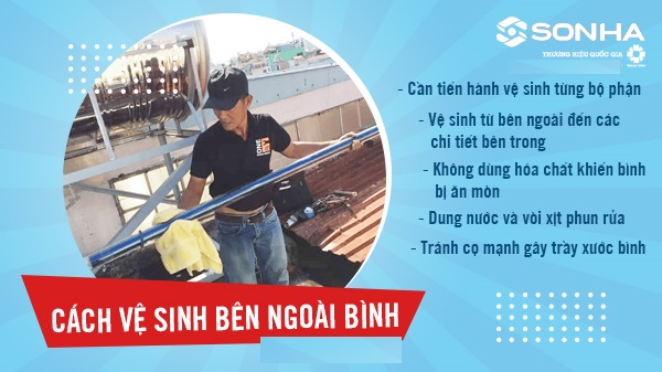 Súc rửa máy nước nóng năng lượng mặt trời Súc rửa máy nước nóng năng lượng mặt trời