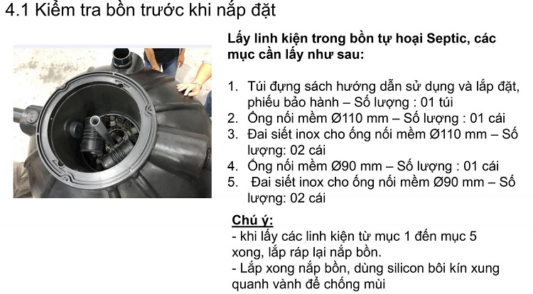 Hình ảnh Bồn tự hoại 1000L Toàn Mỹ thực tế Hình ảnh Bồn tự hoại 1000L Toàn Mỹ thực tế