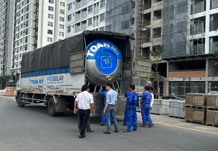 Dự án Bồn nước inox Công nghiệp Toàn Mỹ Dự án Bồn nước inox Công nghiệp Toàn Mỹ