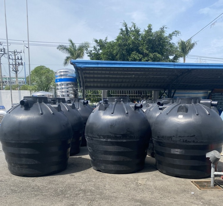 Giao hàng Dự án Bồn tự hoại tại Bình Dương Giao hàng Dự án Bồn tự hoại tại Bình Dương