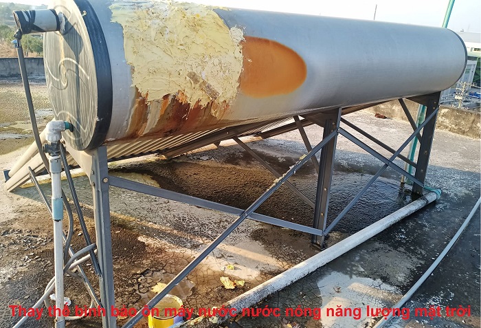 Máy nước nóng bị hư bình bảo ôn Máy nước nóng bị hư bình bảo ôn