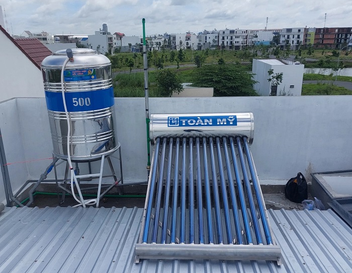 Máy nước nóng mặt trời Toàn Mỹ Máy nước nóng mặt trời Toàn Mỹ