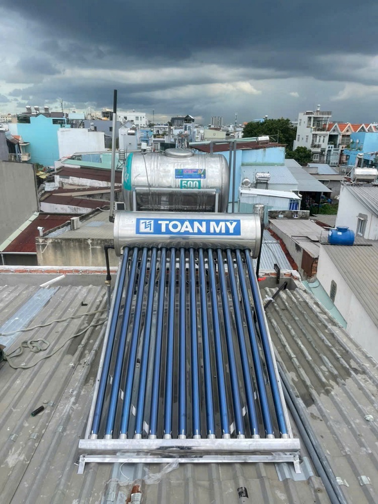 Trọn bộ inox Toàn Mỹ: Bồn nước và Máy NLMT Trọn bộ inox Toàn Mỹ: Bồn nước và Máy NLMT