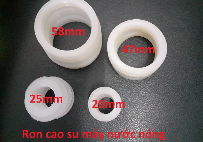 Các loại Ron cao su máy nước nóng Các loại Ron cao su máy nước nóng