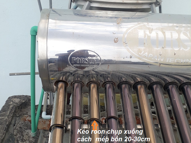 Thay ron ống thủy tinh chân không Thay ron ống thủy tinh chân không