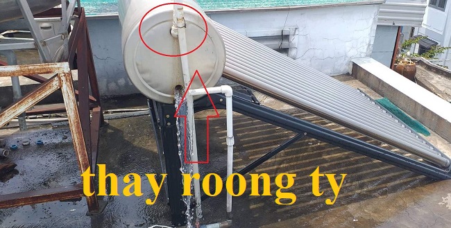Thay roong ty máy nước nóng năng lượng mặt trời Thay roong ty máy nước nóng năng lượng mặt trời