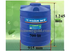 Bồn nhựa Toàn Mỹ 700 lít đứng