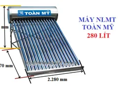 Máy nước nóng năng lượng mặt trời Toàn Mỹ 280 lít