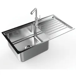 Chậu rửa inox Toàn Mỹ TMS78D PRO