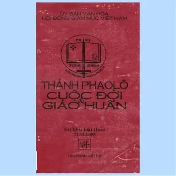 2/79 - Thánh Phaolô cuộc đời và giáo huấn