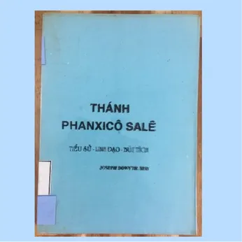 2/34 - Thánh Phanxicô Xaviê: Tiểu sử-Linh Đạo - Bút tích T1