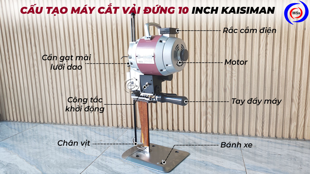 cấu tạo máy cắt vải dạng đứng 10 inch KSM-9003 cấu tạo máy cắt vải dạng đứng 10 inch KSM-9003