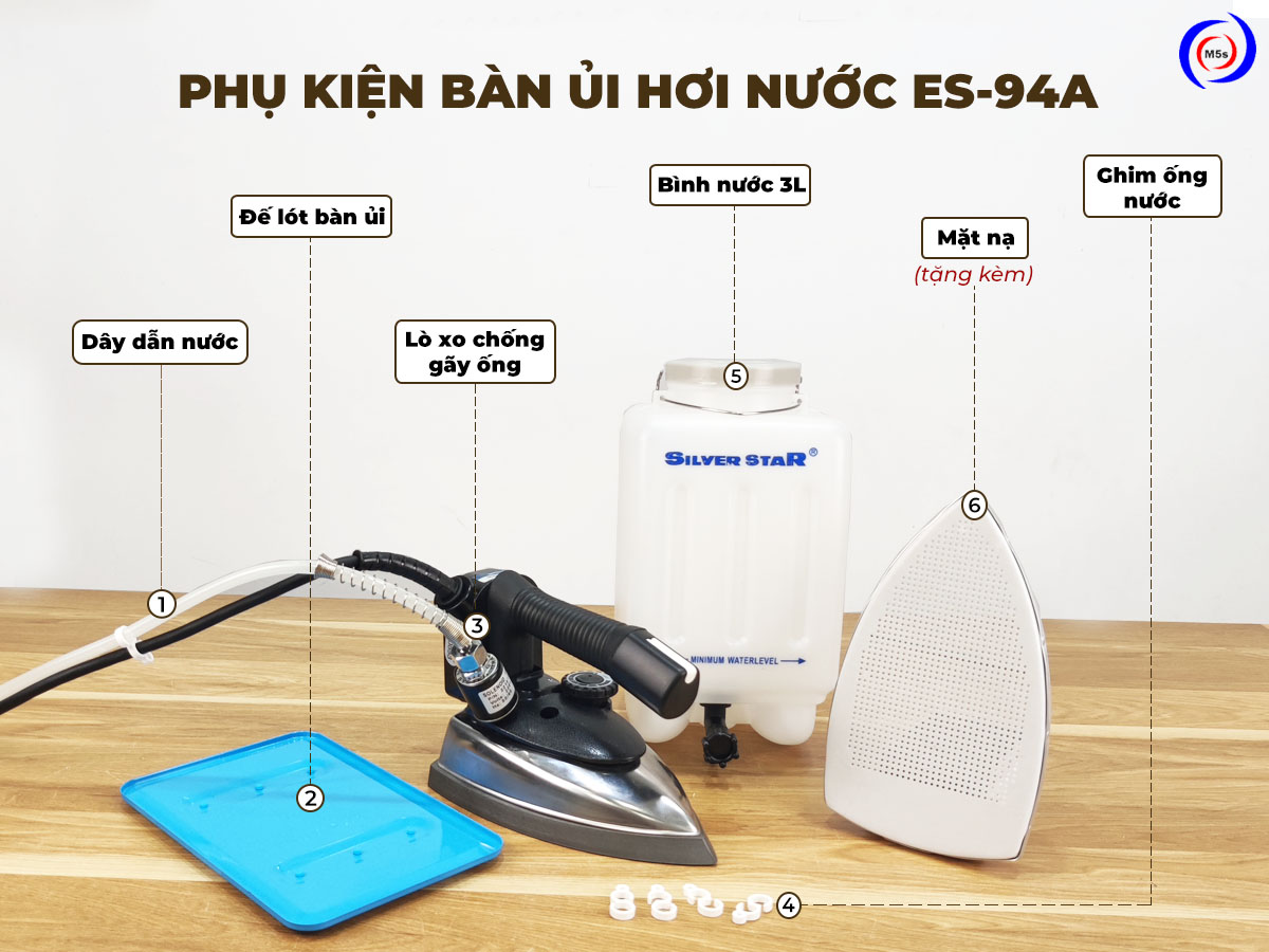 Bàn ủi bình nước treo Silver Star ES-94A