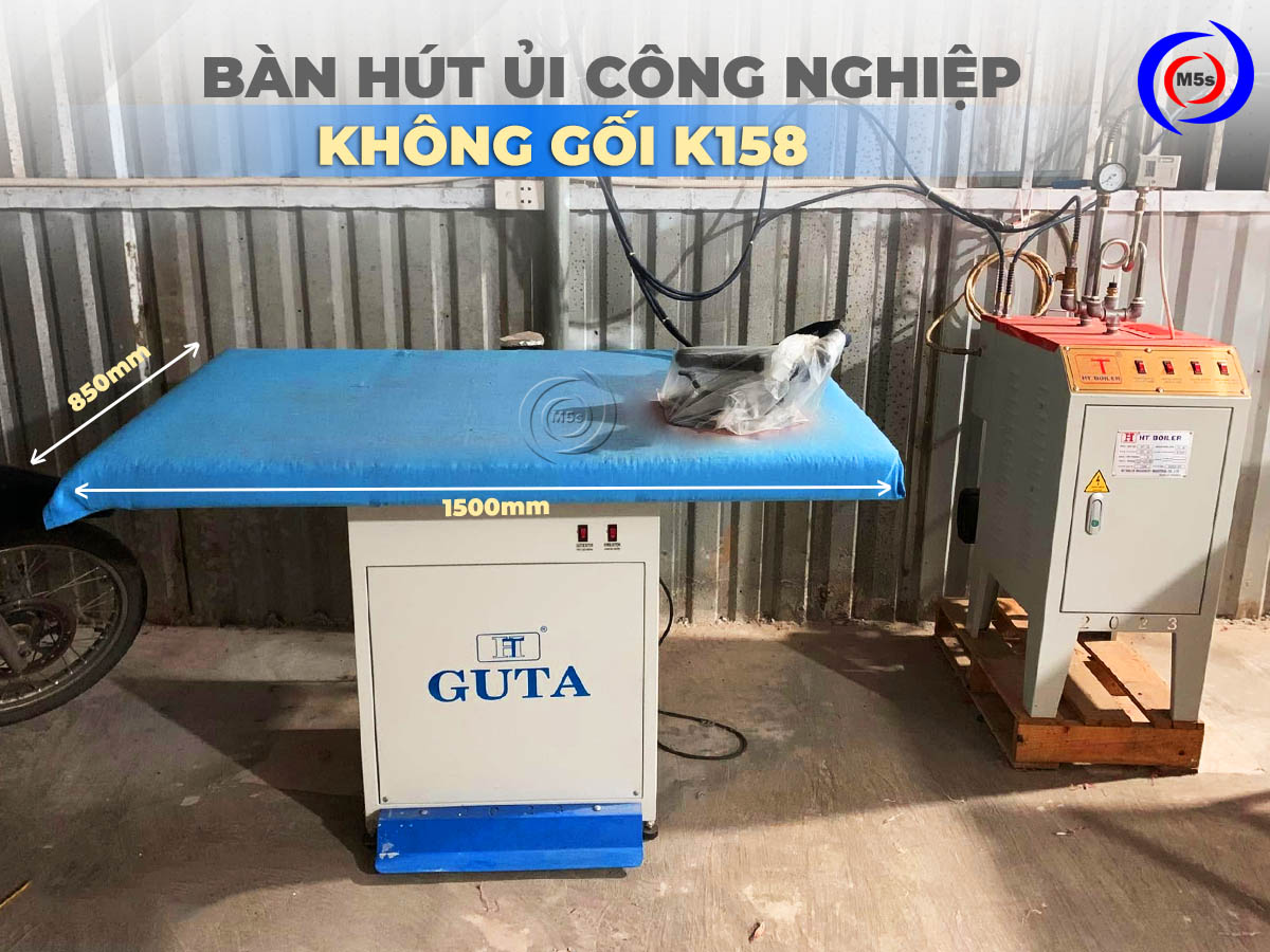 Bàn hút ủi hơi công nghiệp K158 Bàn hút ủi hơi công nghiệp K158