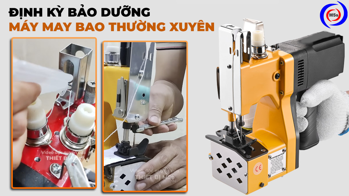 Định kỳ bảo dưỡng máy may bao thường xuyên Định kỳ bảo dưỡng máy may bao thường xuyên